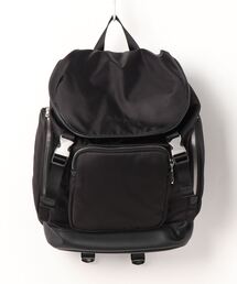 CK ナイロンファブリック フラップデザインバックパック