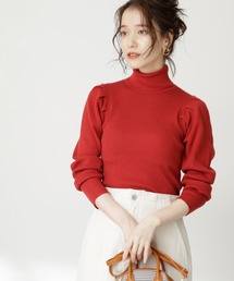 N.（N. Natural Beauty Basic） | ◆ウールベーシックパワショルタートルネックニット(ニット/セーター)