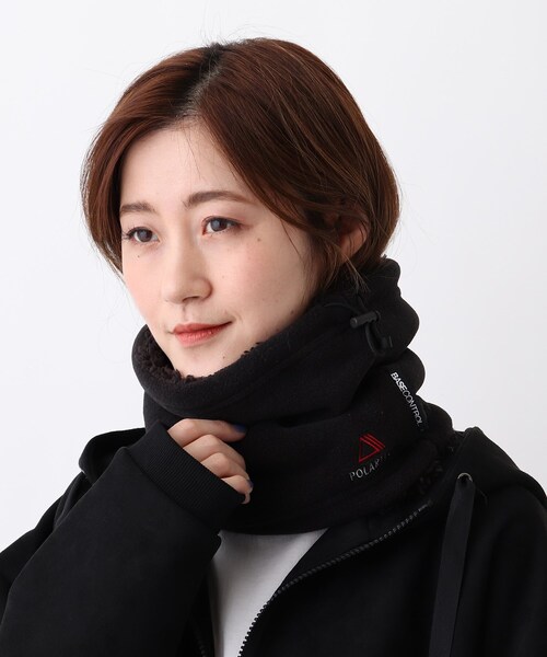BASECONTROL(ベースコントロール)の「◆POLARTEC ポーラテック リバーシブル ネックウォーマー(ネックウォーマー/スヌード・レディース・ブラック・99)」の1枚目の写真