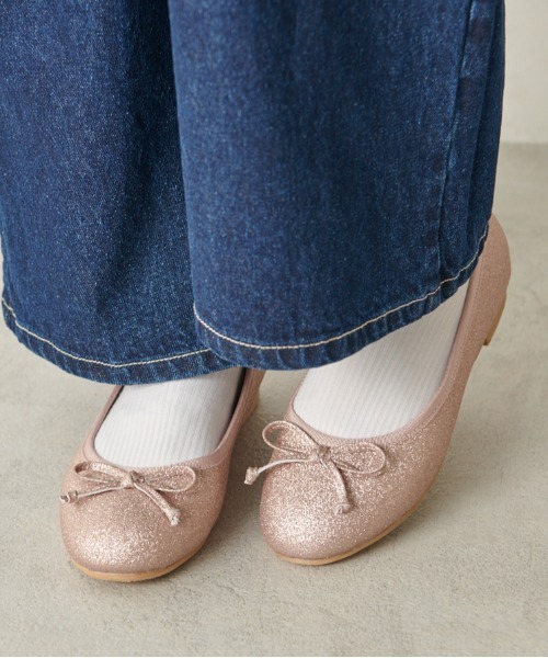 OLIVE des OLIVE（オリーブデオリーブ）の「バレーシューズ（パンプス・レディース・オフホワイト/ピンク/ブラック・SMALL/MEDIUM/LARGE）」の18枚目の写真