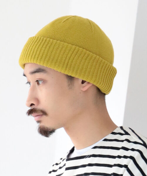 BEAMS(ビームス)の「BEAMS / リブ スイッチ ワッチ キャップ(ニットキャップ/ビーニー・メンズ・ブラック/グリーン系その他2/ブルー系その他3・ONE SIZE)」の6枚目の写真