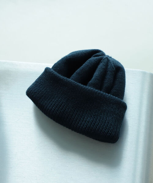 BEAMS(ビームス)の「BEAMS / リブ スイッチ ワッチ キャップ(ニットキャップ/ビーニー・メンズ・ブラック/グリーン系その他2/ブルー系その他3・ONE SIZE)」の8枚目の写真
