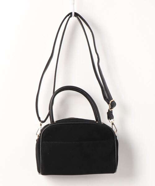 ALTROSE（アルトローズ）の「［ALTROSE/アルトローズ］シック 2WAY ミニボストンバッグ（ボストンバッグ・レディース・カーキ/ブラック/キャメル/ブラウン・FREE）」の5枚目の写真