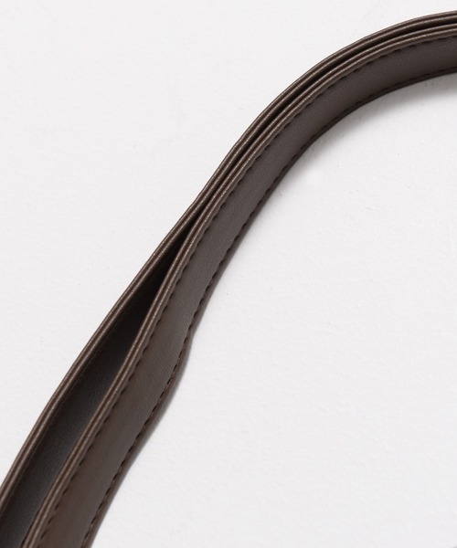 ALTROSE（アルトローズ）の「［ALTROSE/アルトローズ］シック 2WAY ミニボストンバッグ（ボストンバッグ・レディース・カーキ/ブラック/キャメル/ブラウン・FREE）」の18枚目の写真