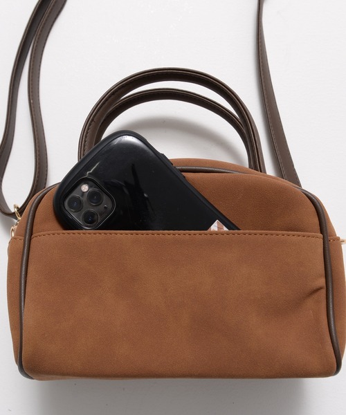 ALTROSE（アルトローズ）の「［ALTROSE/アルトローズ］シック 2WAY ミニボストンバッグ（ボストンバッグ・レディース・カーキ/ブラック/キャメル/ブラウン・FREE）」の15枚目の写真