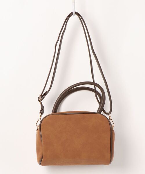 ALTROSE（アルトローズ）の「［ALTROSE/アルトローズ］シック 2WAY ミニボストンバッグ（ボストンバッグ・レディース・カーキ/ブラック/キャメル/ブラウン・FREE）」の11枚目の写真