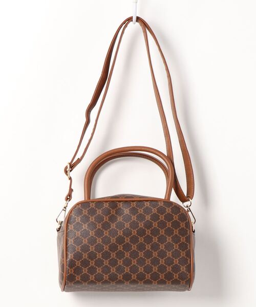 ALTROSE（アルトローズ）の「［ALTROSE/アルトローズ］シック 2WAY ミニボストンバッグ（ボストンバッグ・レディース・カーキ/ブラック/キャメル/ブラウン・FREE）」の9枚目の写真