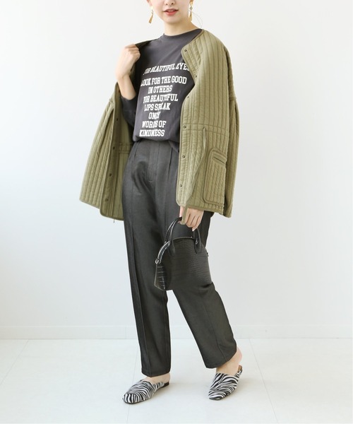 Simplicite（サンプリシテ）の「ロゴオーバーロンT◆（Tシャツ/カットソー・レディース・ホワイト/ブラック・FREE）」の20枚目の写真