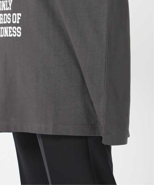 Simplicite（サンプリシテ）の「ロゴオーバーロンT◆（Tシャツ/カットソー・レディース・ホワイト/ブラック・FREE）」の18枚目の写真