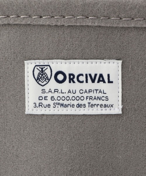 ORCIVAL(オーシバル)の「ORCIVAL | メルトントートバッグ 小(トートバッグ・レディース・グレイッシュベージュ/ブラック/ベージュ・-)」の16枚目の写真