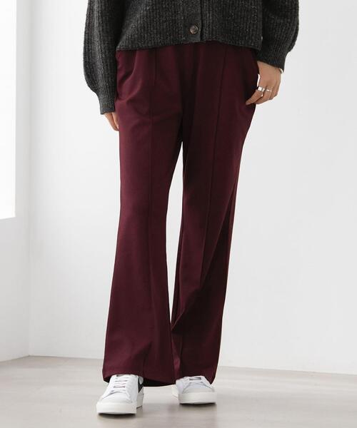 FEELING MADE（フィーリングメイド）の「FEELING MADE ストレッチポンチ セミフレア パンツ <UNISEX>（その他パンツ・レディース・ワインレッド/ベージュ/ブラック・S/M/L）」の18枚目の写真