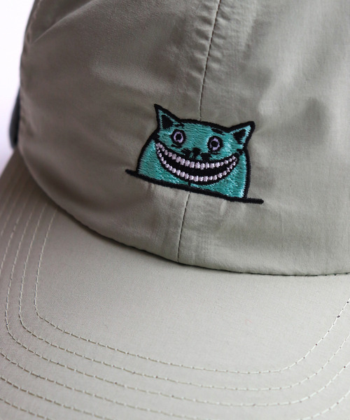 And A（アンドエー）の「AlexanderLeeChang アレキサンダーリーチャン / YOSHI47 EARMUFFS CAP 刺繍入り イヤーマフキャップ / AC052135（キャップ・メンズ・ブラック/オレンジ/グレー・ONE SIZE）」の18枚目の写真