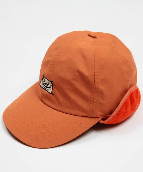 And A（アンドエー）の「AlexanderLeeChang アレキサンダーリーチャン / YOSHI47 EARMUFFS CAP 刺繍入り イヤーマフキャップ / AC052135（キャップ・メンズ・ブラック/オレンジ/グレー・ONE SIZE）」の9枚目の写真