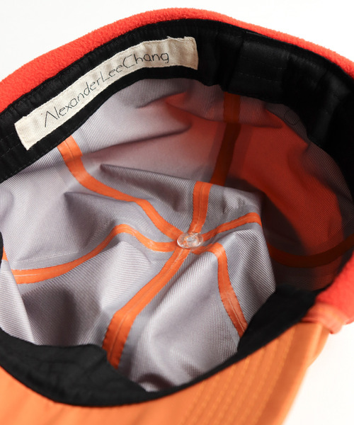 And A（アンドエー）の「AlexanderLeeChang アレキサンダーリーチャン / YOSHI47 EARMUFFS CAP 刺繍入り イヤーマフキャップ / AC052135（キャップ・メンズ・ブラック/オレンジ/グレー・ONE SIZE）」の19枚目の写真