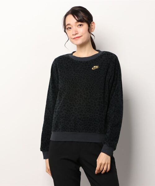 【新品】NIKE AS W NSW CREW AOP NIKE（ナイキ）の「NIKE AS W NSW FLC GX AOP CREW FTRA / ナイキ