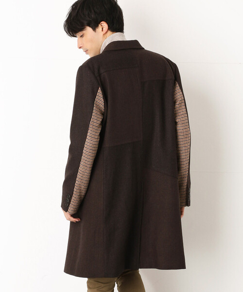 COMME CA COMMUNE(コムサコミューン)の「チェスターコート(チェスターコート・メンズ・ブラウン/グレー・SMALL/MEDIUM/LARGE)」の9枚目の写真