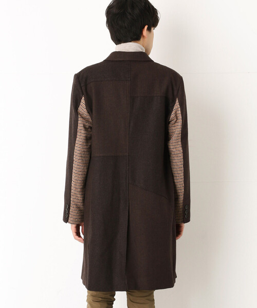 COMME CA COMMUNE(コムサコミューン)の「チェスターコート(チェスターコート・メンズ・ブラウン/グレー・SMALL/MEDIUM/LARGE)」の11枚目の写真