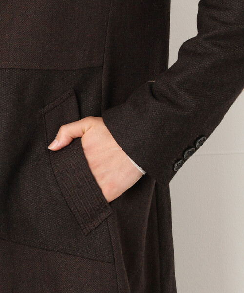 COMME CA COMMUNE(コムサコミューン)の「チェスターコート(チェスターコート・メンズ・ブラウン/グレー・SMALL/MEDIUM/LARGE)」の15枚目の写真