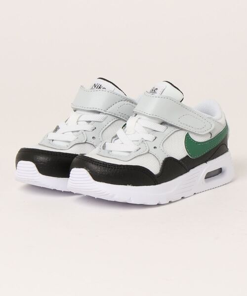 NIKE(ナイキ)の「《NIKE》エアマックスSCTDV(スニーカー・キッズ・ブラック/ブラウン系その他/ブラック×グリーン/ホワイト系その他/ホワイト×ブラック/ベージュ系その他/ダークネイビー/ホワイト系その他2/ホワイト×グリーン/ホワイト×パープル/ブラック×レッド/ホワイト×ブラウン/ブルー系その他/ホワイト×ブルー/ホワイト×ピンク/グリーン系その他/ホワイト×イエロー/ホワイト系その他3/ホワイト系その他4/ホワイト系その他5/ブラック系その他・15.0cm/14.0cm/13.0cm/16.0cm)」の2枚目の写真