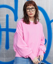 Auntie Rosa Holiday | ボリュームスリーブスウェットプルオーバー(スウェット)