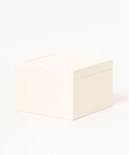 VitaFelice（ヴィータフェリーチェ）の「スタンドミラー付き2段ジュエリーボックス（収納グッズ・レディース・ブラック/ホワイト/ピンク・FREE）」の4枚目の写真