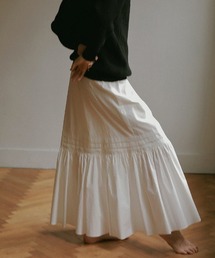 CASA FLINE | ティアードピンタックギャザースカート(スカート)