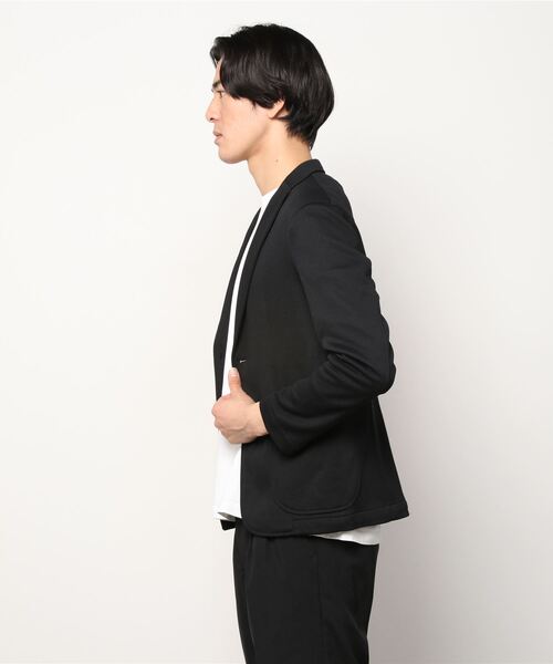 NAVY(ネイビー)の「ダブルフェイスジャケット(テーラードジャケット・メンズ・ブルー/ブラック/ネイビー・L/M/S/XL)」の9枚目の写真
