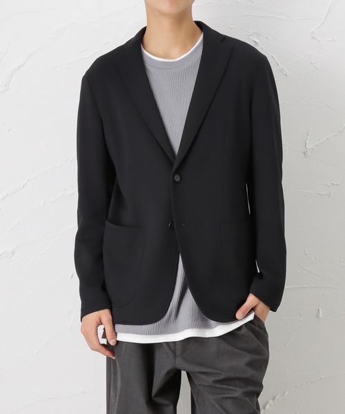 NAVY(ネイビー)の「ダブルフェイスジャケット(テーラードジャケット・メンズ・ブルー/ブラック/ネイビー・L/M/S/XL)」の10枚目の写真