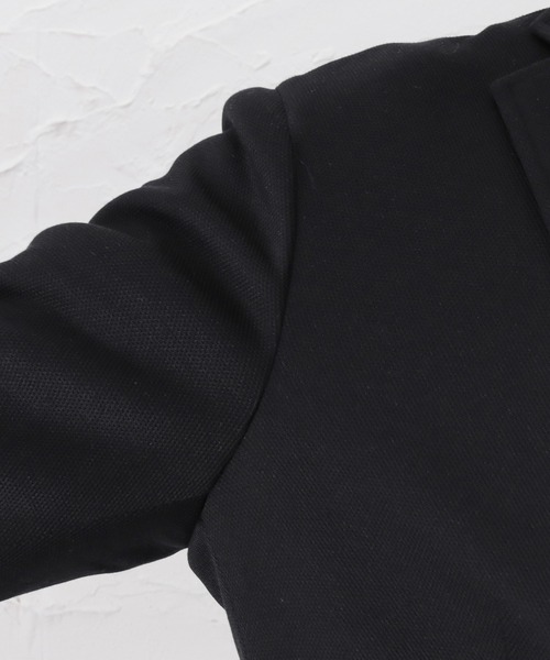 NAVY(ネイビー)の「ダブルフェイスジャケット(テーラードジャケット・メンズ・ブルー/ブラック/ネイビー・L/M/S/XL)」の4枚目の写真
