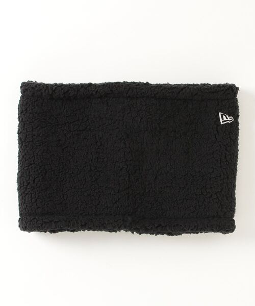 NEW ERA（ニューエラ）の「NEW ERA/ニューエラ ネックウォーマー 防寒 ボアフリース 12854792/12854793/12854794/14670017（ネックウォーマー/スヌード・メンズ・ブラック/ホワイト/ベージュ/ライトベージュ・FREE）」の6枚目の写真