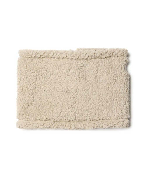 NEW ERA（ニューエラ）の「NEW ERA/ニューエラ ネックウォーマー 防寒 ボアフリース 12854792/12854793/12854794/14670017（ネックウォーマー/スヌード・メンズ・ブラック/ホワイト/ベージュ/ライトベージュ・FREE）」の11枚目の写真