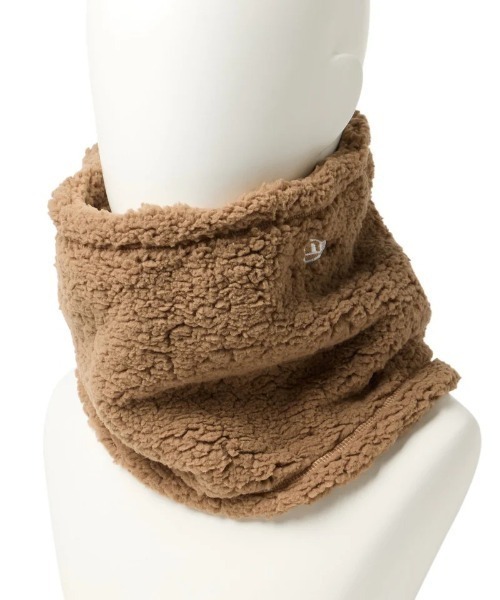 NEW ERA（ニューエラ）の「NEW ERA/ニューエラ ネックウォーマー 防寒 ボアフリース 12854792/12854793/12854794/14670017（ネックウォーマー/スヌード・メンズ・ブラック/ホワイト/ベージュ/ライトベージュ・FREE）」の18枚目の写真