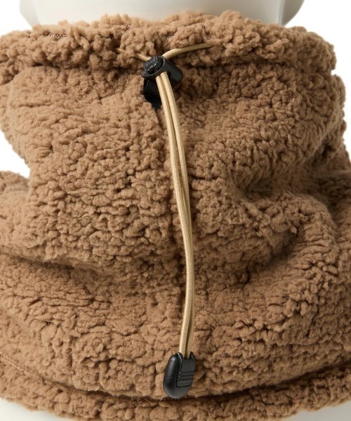 NEW ERA（ニューエラ）の「NEW ERA/ニューエラ ネックウォーマー 防寒 ボアフリース 12854792/12854793/12854794/14670017（ネックウォーマー/スヌード・メンズ・ブラック/ホワイト/ベージュ/ライトベージュ・FREE）」の20枚目の写真