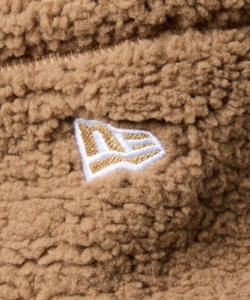 NEW ERA（ニューエラ）の「NEW ERA/ニューエラ ネックウォーマー 防寒 ボアフリース 12854792/12854793/12854794/14670017（ネックウォーマー/スヌード・メンズ・ブラック/ホワイト/ベージュ/ライトベージュ・FREE）」の21枚目の写真