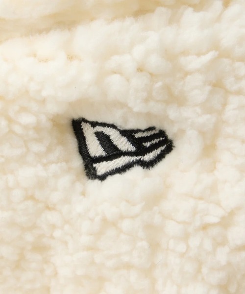 NEW ERA（ニューエラ）の「NEW ERA/ニューエラ ネックウォーマー 防寒 ボアフリース 12854792/12854793/12854794/14670017（ネックウォーマー/スヌード・メンズ・ブラック/ホワイト/ベージュ/ライトベージュ・FREE）」の22枚目の写真