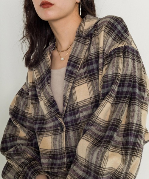 w closet（ダブルクローゼット）の「【SETUP対応】起毛チェック