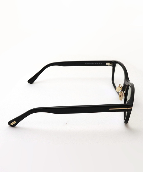 TOM FORD（トム フォード）の「【TOM FORD/トムフォード】スクエア メガネ TF5724D BV 001 PCメガネ ブルーライトカット（メガネ・メンズ・ブラック・FREE）」の4枚目の写真