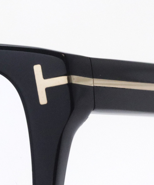 TOM FORD（トム フォード）の「【TOM FORD/トムフォード】スクエア メガネ TF5724D BV 001 PCメガネ ブルーライトカット（メガネ・メンズ・ブラック・FREE）」の6枚目の写真