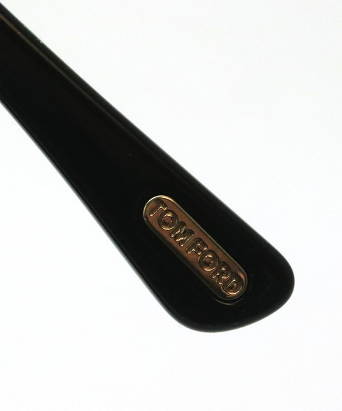 TOM FORD（トム フォード）の「【TOM FORD/トムフォード】スクエア メガネ TF5724D BV 001 PCメガネ ブルーライトカット（メガネ・メンズ・ブラック・FREE）」の9枚目の写真
