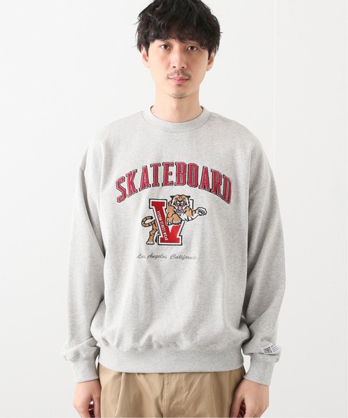 VISION STREET WEAR(ヴィジョンストリートウェア)の「VISION ベッチュウ COLLEGE P/O(スウェット・メンズ・ライトグレー/ブラック系その他・MEDIUM/LARGE)」の4枚目の写真