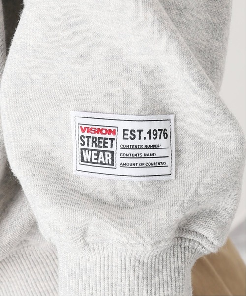 VISION STREET WEAR(ヴィジョンストリートウェア)の「VISION ベッチュウ COLLEGE P/O(スウェット・メンズ・ライトグレー/ブラック系その他・MEDIUM/LARGE)」の12枚目の写真