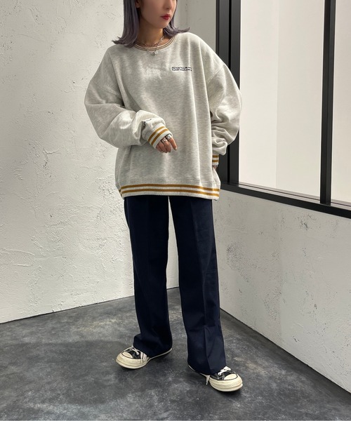 apres jour mignon（アプレジュールミニョン）の「アソートスウェット【ZOZOTOWN限定アイテム】（スウェット・レディース・ブラック/ダークグリーン/ネイビー/ナチュラル/ライトベージュ/その他/マスタード/アイボリー・X-LARGE/フリー）」の14枚目の写真