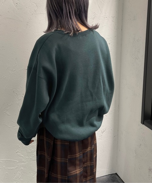 apres jour mignon（アプレジュールミニョン）の「アソートスウェット【ZOZOTOWN限定アイテム】（スウェット・レディース・ブラック/ダークグリーン/ネイビー/ナチュラル/ライトベージュ/その他/マスタード/アイボリー・X-LARGE/フリー）」の19枚目の写真