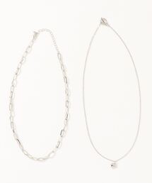 SPINNS | 【2本セット】ハートモチーフ チェーンネックレス(ネックレス)
