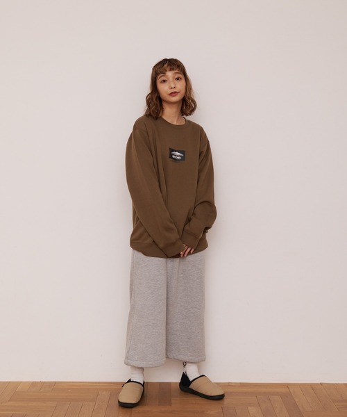 OUTDOOR PRODUCTS(アウトドアプロダクツ)の「【OUTDOOR PRODUCTS/アウトドアプロダクツ】冬の暖かいアイテム 裏ボアロングスカート(スカート・レディース・オリーブ/杢グレー/スミクロ・MEDIUM/LARGE)」の11枚目の写真