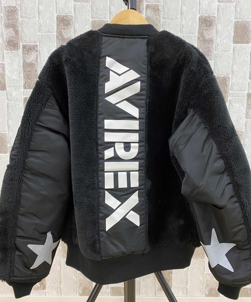 AVIREX（アヴィレックス）の「RETRO BOA MA-1 CUSTOM（MA-1）」 - WEAR