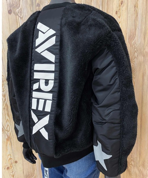 AVIREX（アヴィレックス）の「RETRO BOA MA-1 CUSTOM（MA-1）」 - WEAR