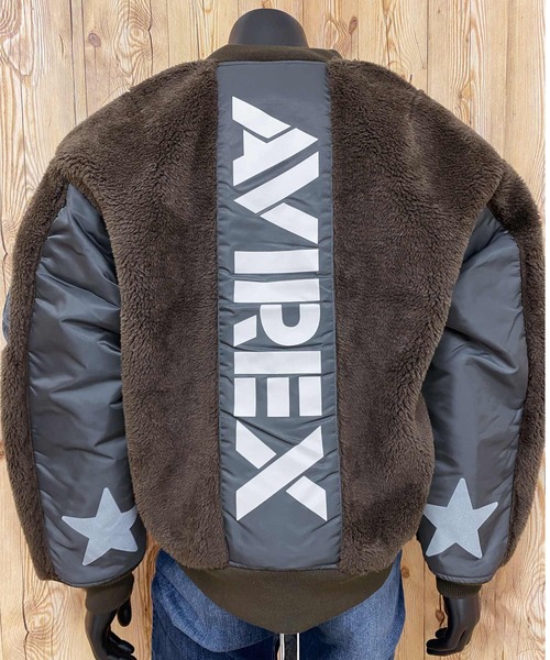 AVIREX（アヴィレックス）の「RETRO BOA MA-1 CUSTOM（MA-1）」 - WEAR