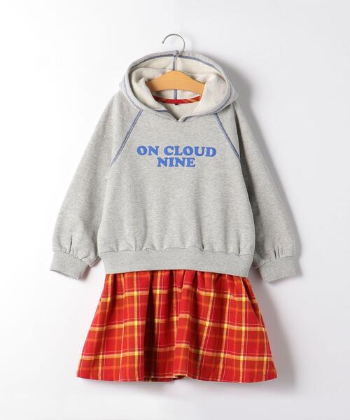 セール Tj パーカー チェックスカート ワンピース100cm 130cm ワンピース Green Label Relaxing グリーンレーベルリラクシング のファッション通販 Zozotown