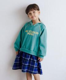 green label relaxing（グリーンレーベルリラクシング）の「TJ パーカー×チェックスカート ワンピース100cm-130cm（ワンピース・キッズ）」